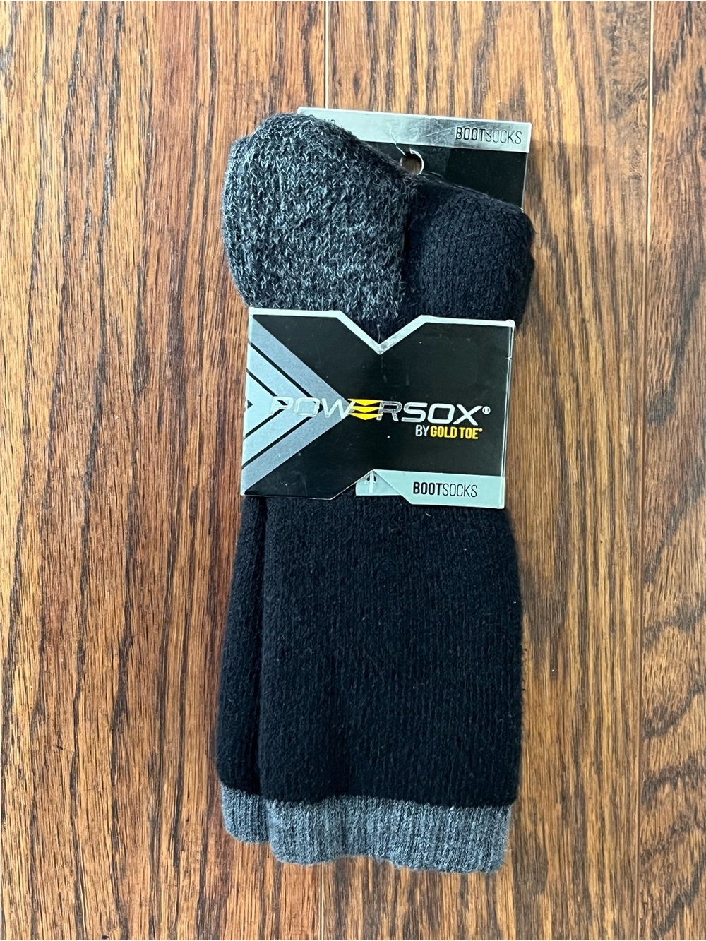 NWT POWERSOX BY GOLD TOE MEN’S BOOT SOCKS 2-PAIR | SIZE LARGE